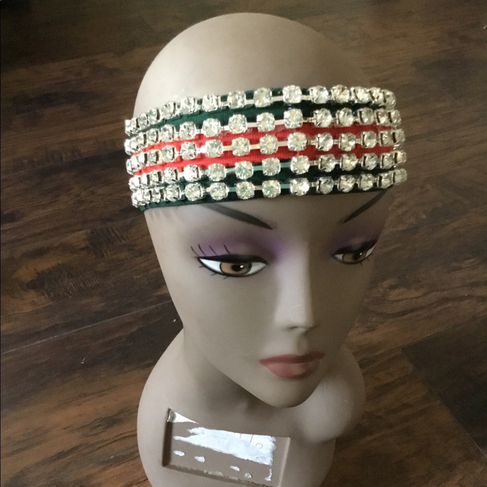 Custom made Crystal Rhinestone Headband